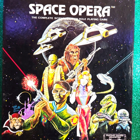 Space Opera the Complete  Science Fiction  Role Playing Game - Picture 1 of 3